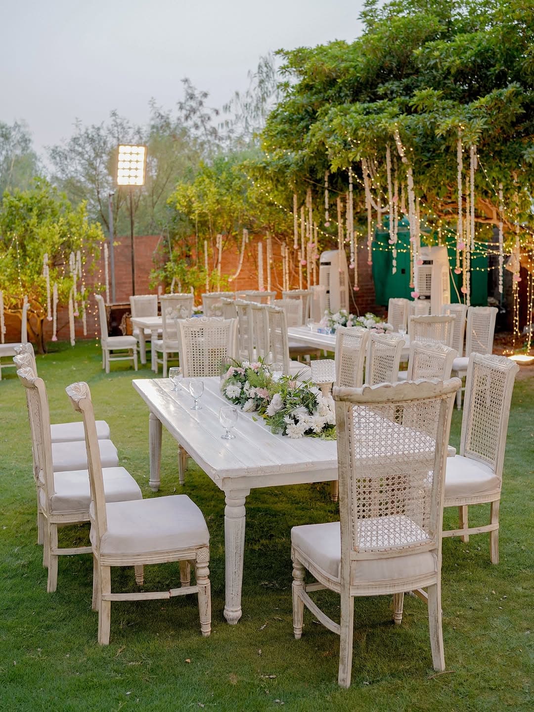Reception decor
